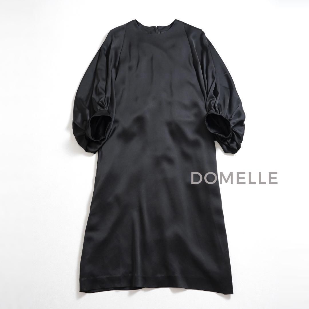 463t メルローズ ドメル DOMELLE ダブルサテンドレス