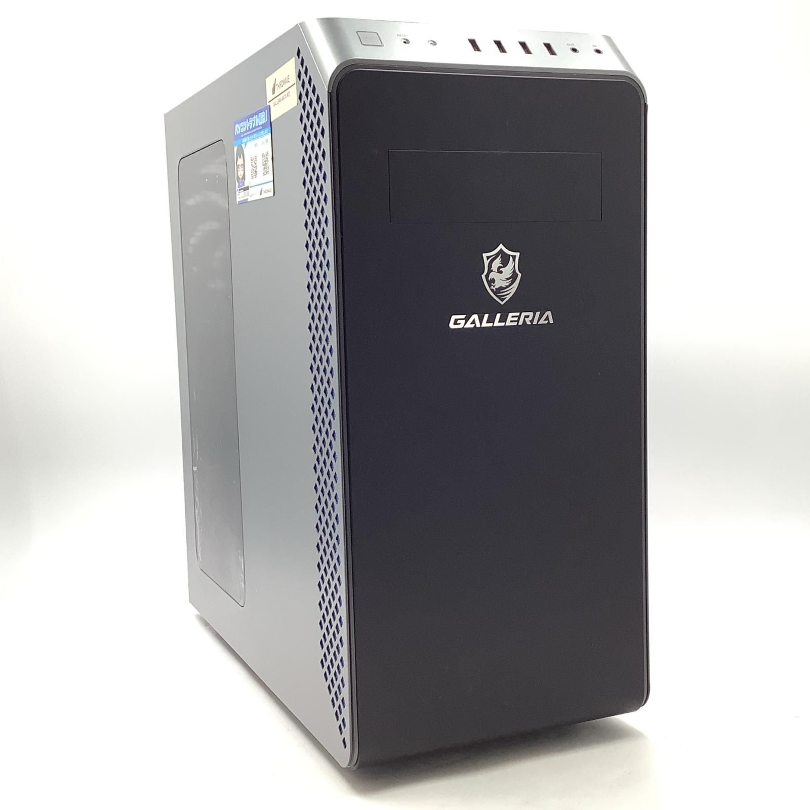 全額返金保証】【最速発送】GALLERIA ゲーミングデスクトップPC XA7C 