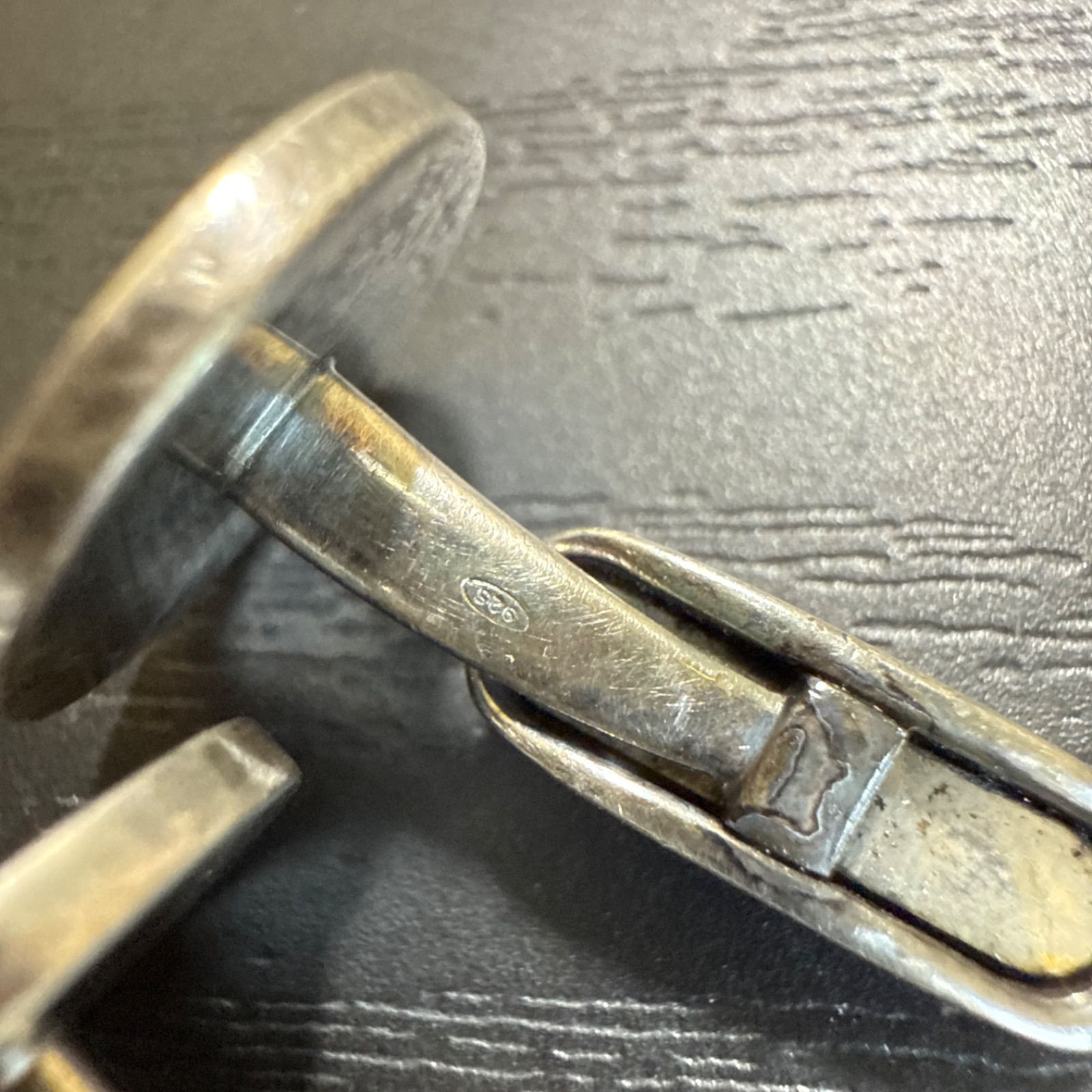 BVLGARI ブルガリ オニキス/Ag925スターリングシルバーカフス - メルカリ