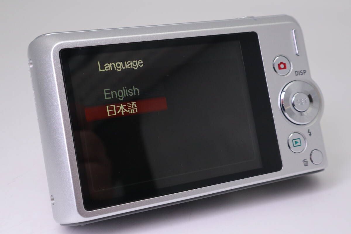 コンパクトデジタルカメラ シルバー