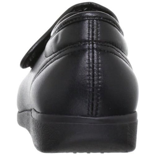 快歩主義 介護シューズ 軽量 転倒予防 KHS L011 レディース ブラックスムース 21.5 cm 3E STEELWINDOWSANDDOORS_COM