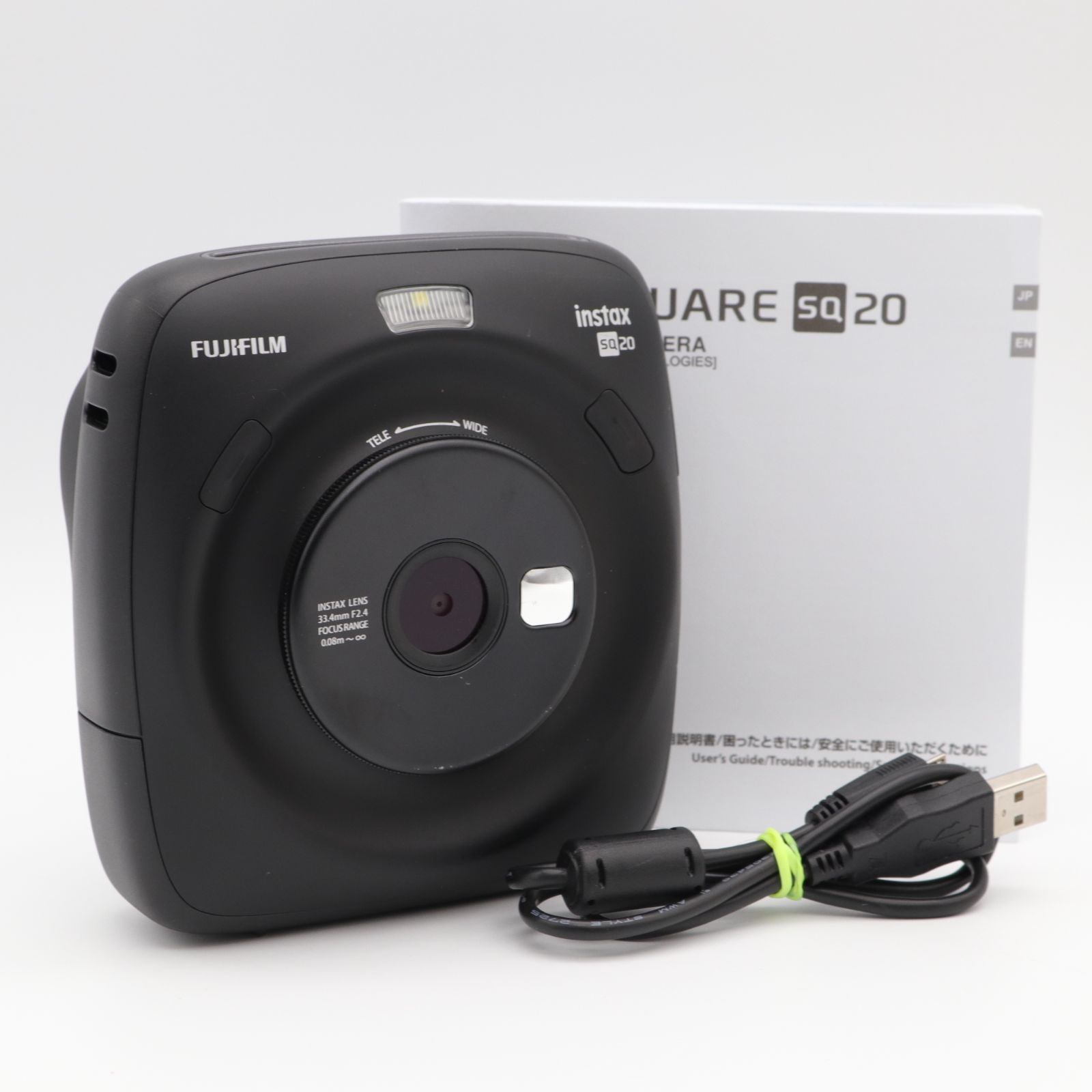 FUJIFILM instax SQUARE SQ20 マットブラック 【公式通販】