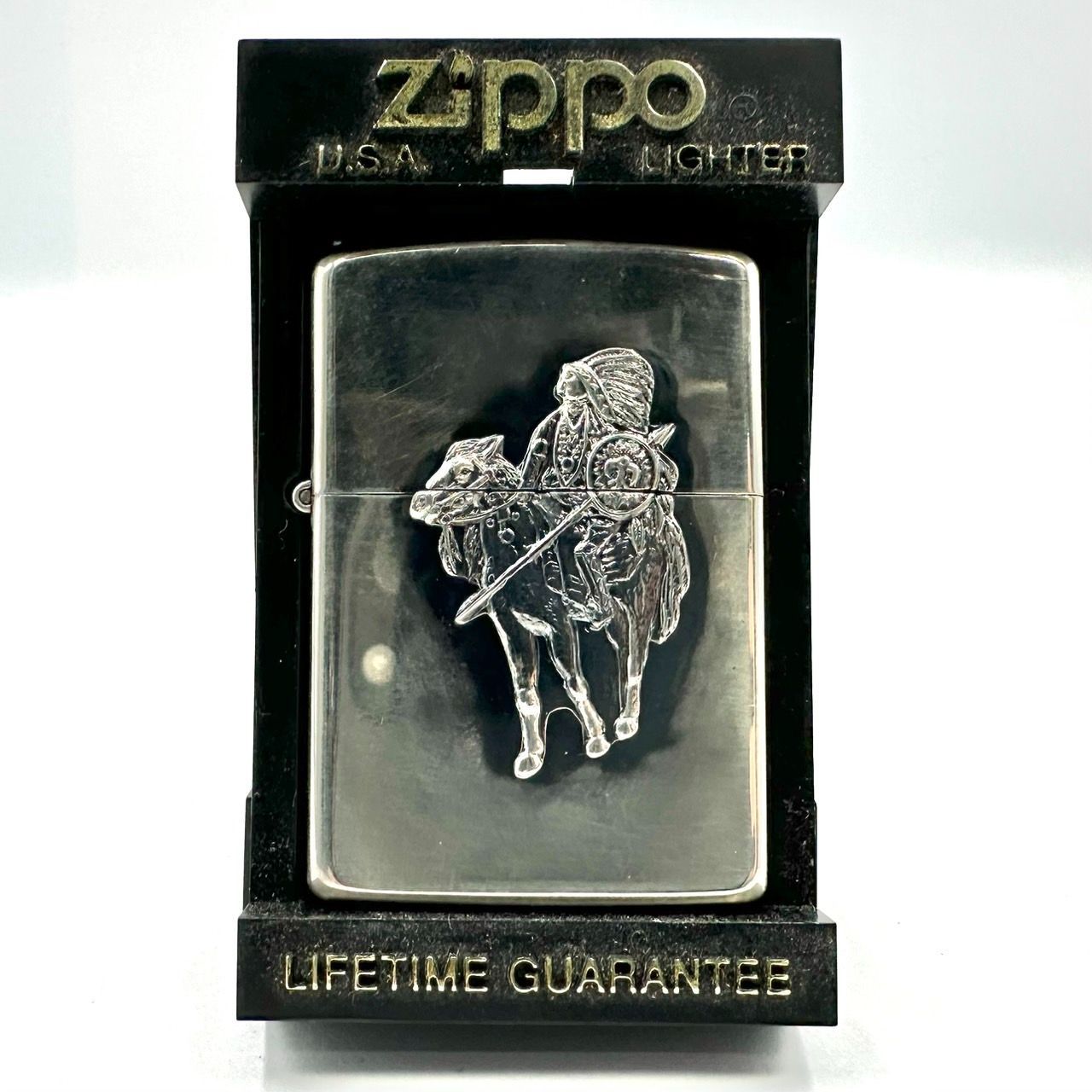 UE284-SK10-1216 ZIPPO ジッポー オイルライター 馬と槍 ネイティブアメリカン インディアン 喫煙具 喫煙グッズ ケース付き  火花あり - メルカリ | ZIPPO 馬と槍 ネイティブアメリカン&frasl;インディアン | ライター本体 | Brlnfk