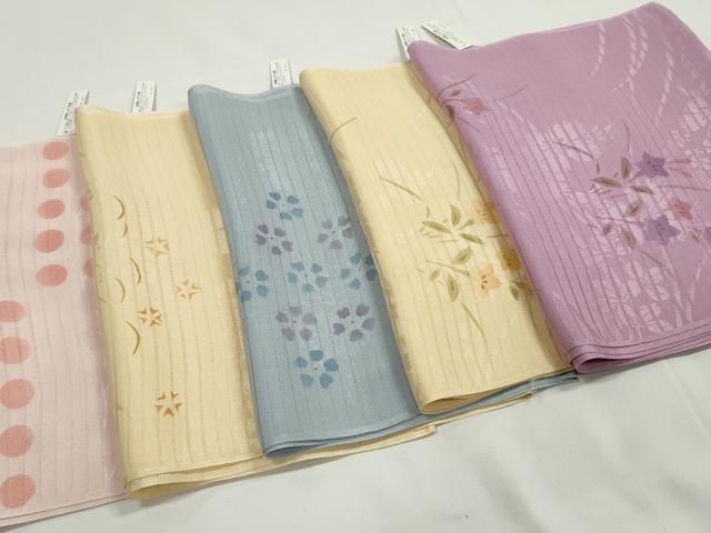 平和屋本店 夏物 和装小物 帯揚げ5枚 正絹 DZAA11141kh5