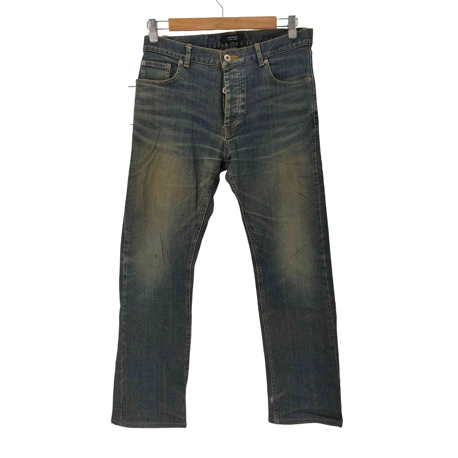 バーバリーブラックレーベル 秋冬 カラーデニム 76【S】未使用品