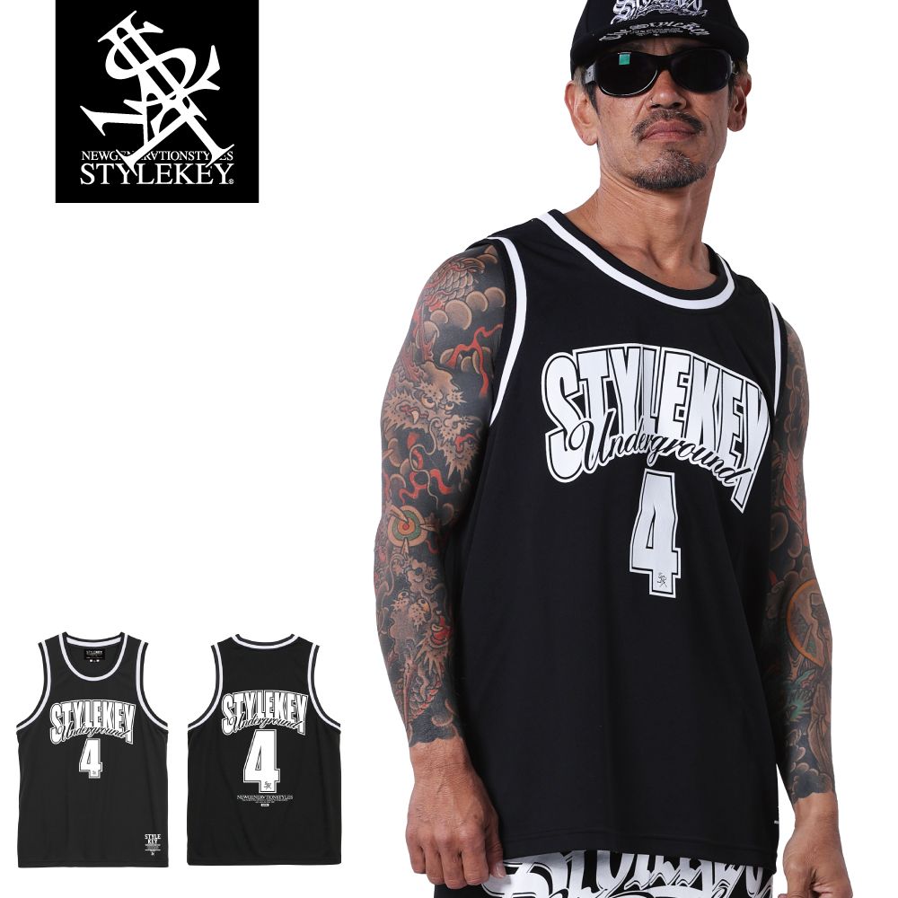 STYLEKEY スタイルキー バスケットタンクトップ TEAM-S BASKETBALL