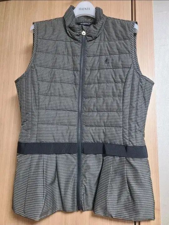 BEAN POLE GOLF ビンポールゴルフ レディース ハウンドトゥース CHECK ダウン ベスト