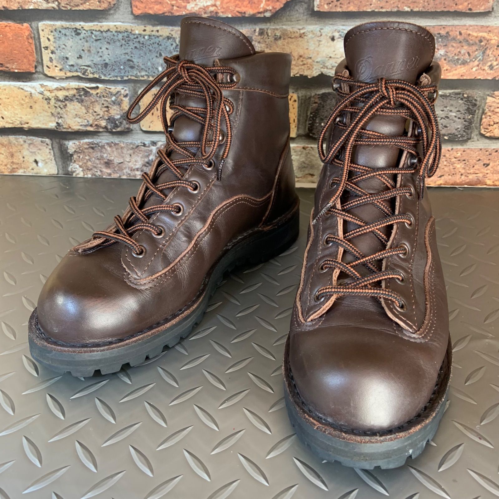 【美品】Danner エクスプローラー 45200X US7.0EE ブラウン ダナー Danner エクスプローラー ブーツ メンズ EXPLORER MADE