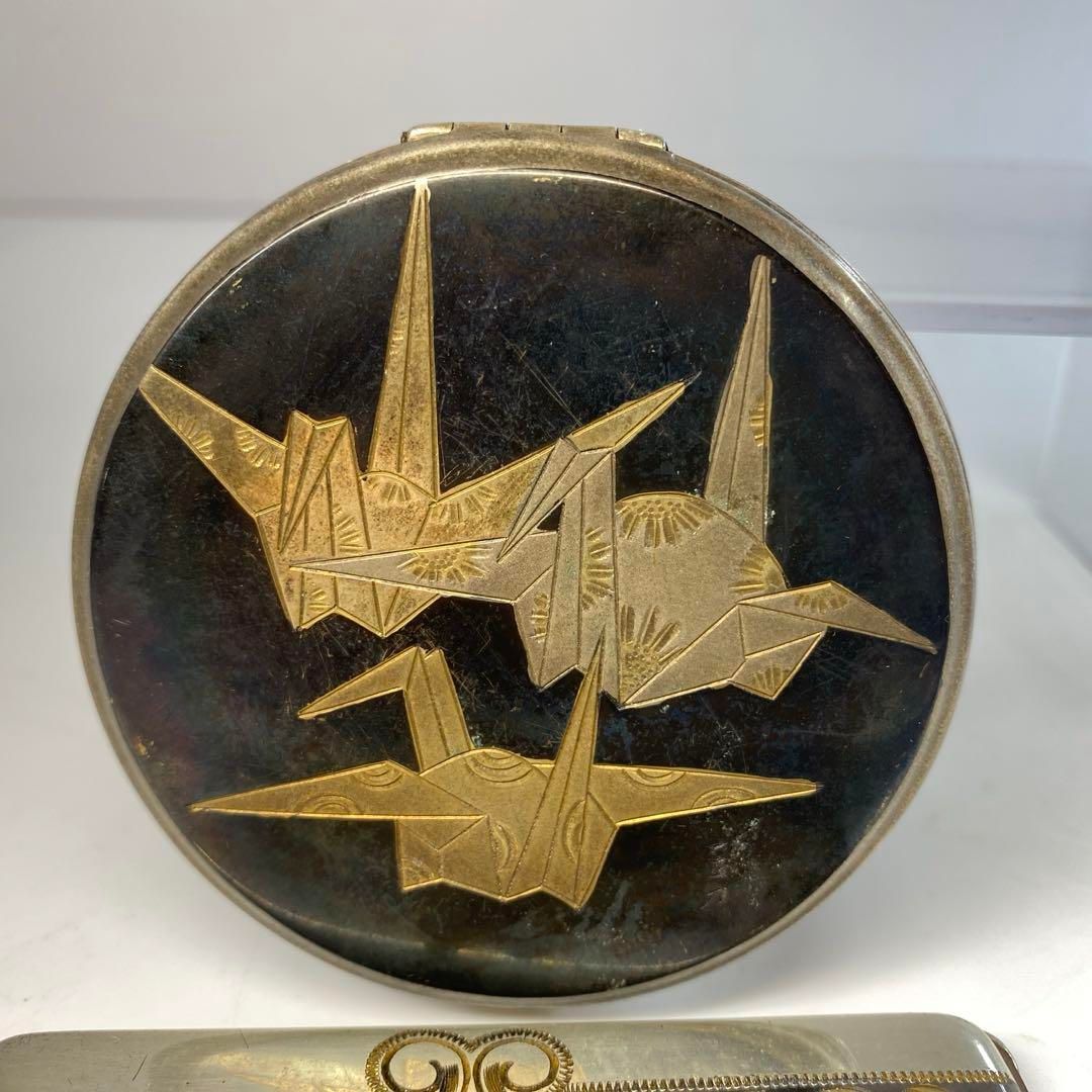 一正刀 銀コンパクト等2点 145g 東Y6-0531