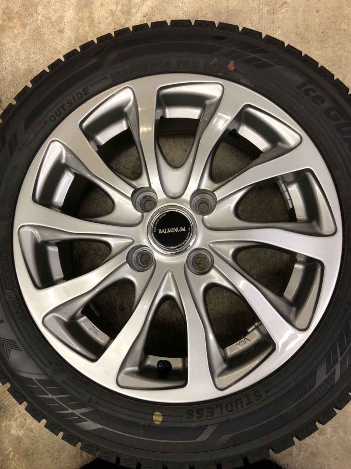 スタッドレス 165/65R14 トール ルーミー ジャスティ ブーン パッソ