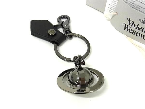 Vivienne Westwood - ■新品■未使用■ Vivienne Westwood ヴィヴィアンウエストウッド オーブ キーリング キーホルダー ブラック系 FG9696 Vivienne Westwood - □新品□未使用□ Vivienne Westwood