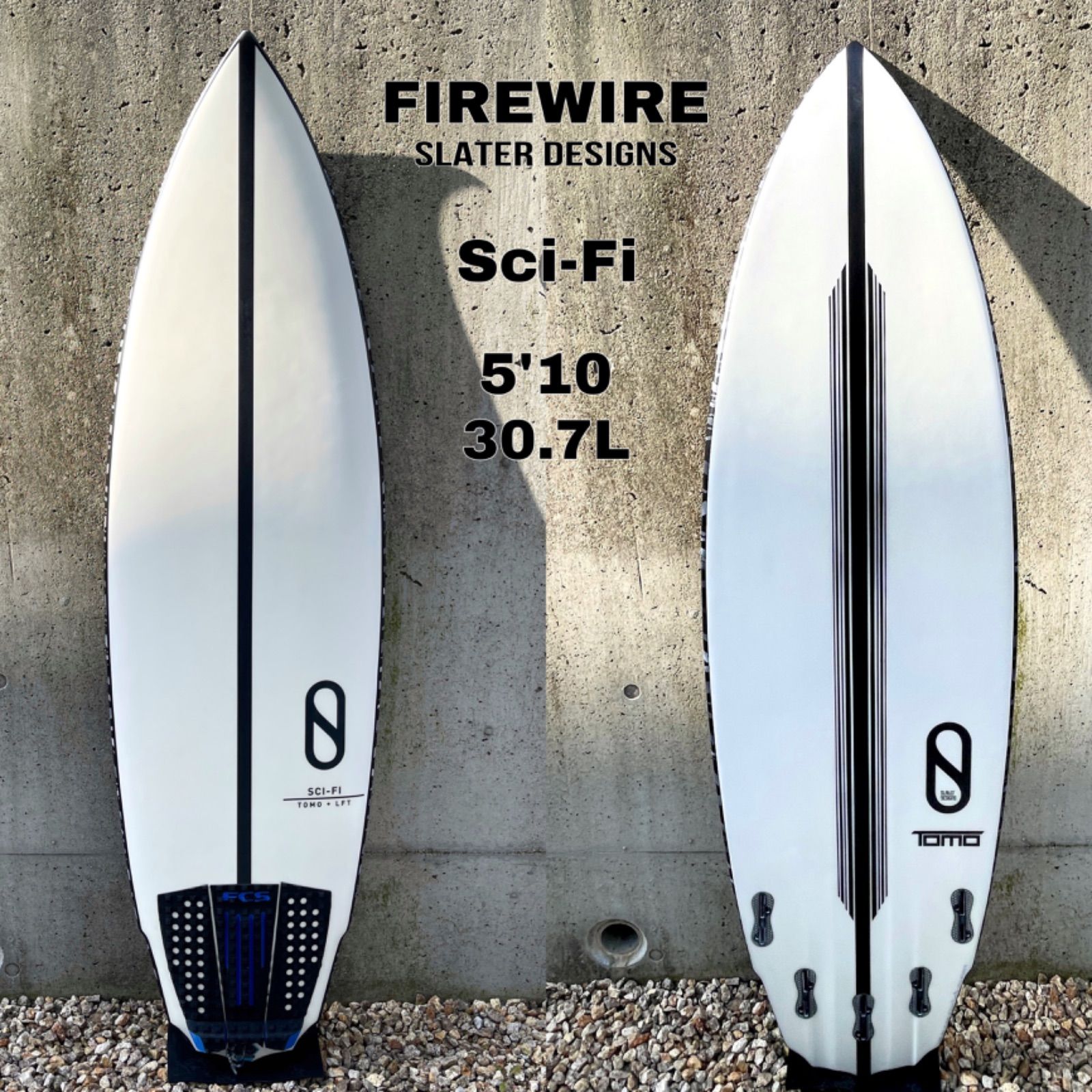 送料無料 FIREWIRE ファイヤーワイヤー サーフボード サイファイ 5'10