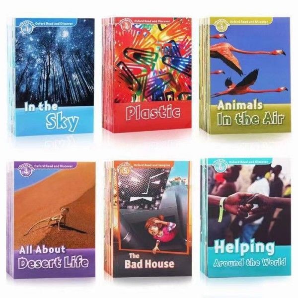 新品 Oxford Read and Discover 1-6 英語入門 英語勉強 キッズ