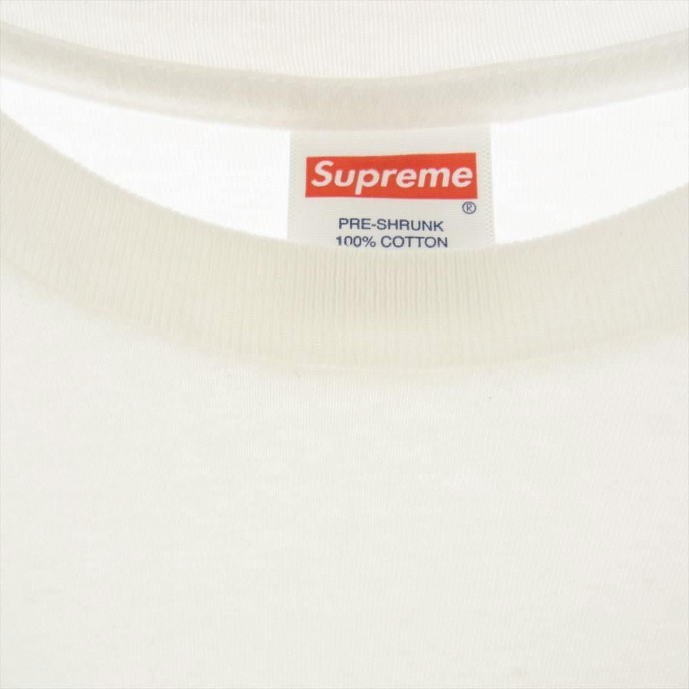 Supreme シュプリーム Ｔシャツ 20AW Box Logo L S Tee ボックスロゴ 長袖 Tシャツ カットソー ホワイト系 L【中古】  - メルカリ