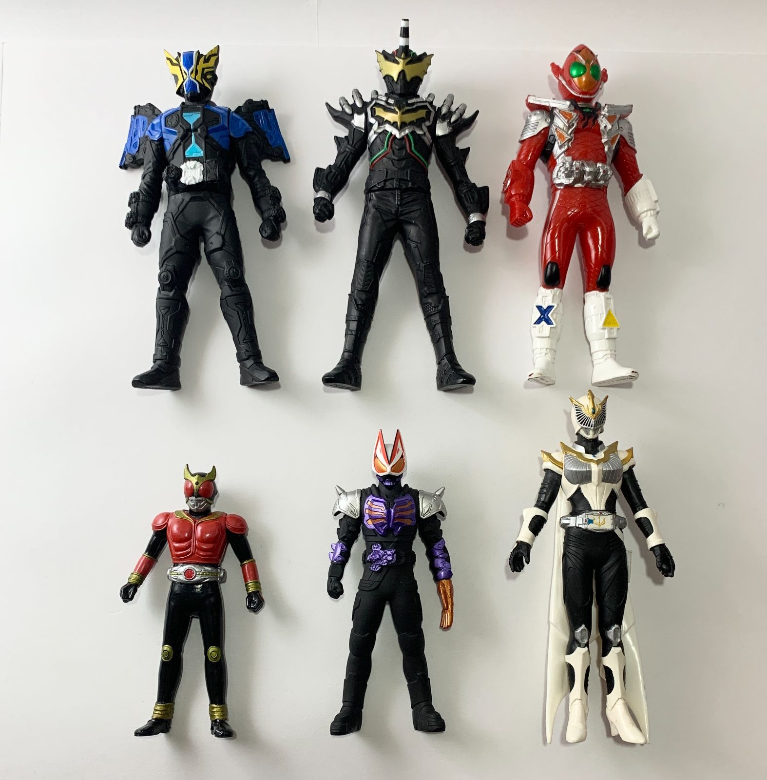 まとめ売り】 仮面ライダー フィギュア ソフビ 9点セット - メルカリ
