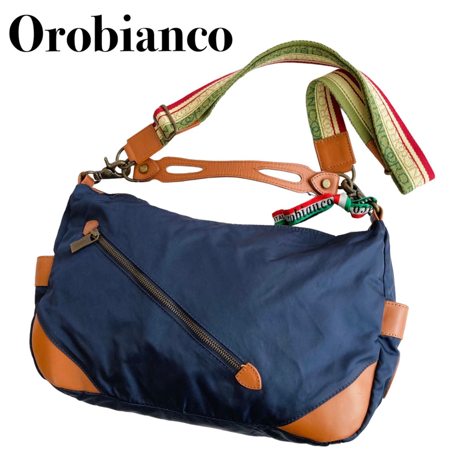orobianco オロビアンコ 2way ハンドバッグ ショルダーバッグ - バッグ