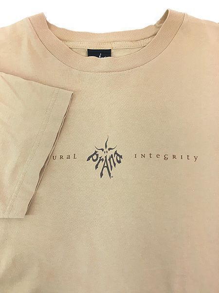 古着 00s PRANA STRUCTURAL INTEGRITY ヘビ スネーク アート アウトドア Tシャツ L 古着