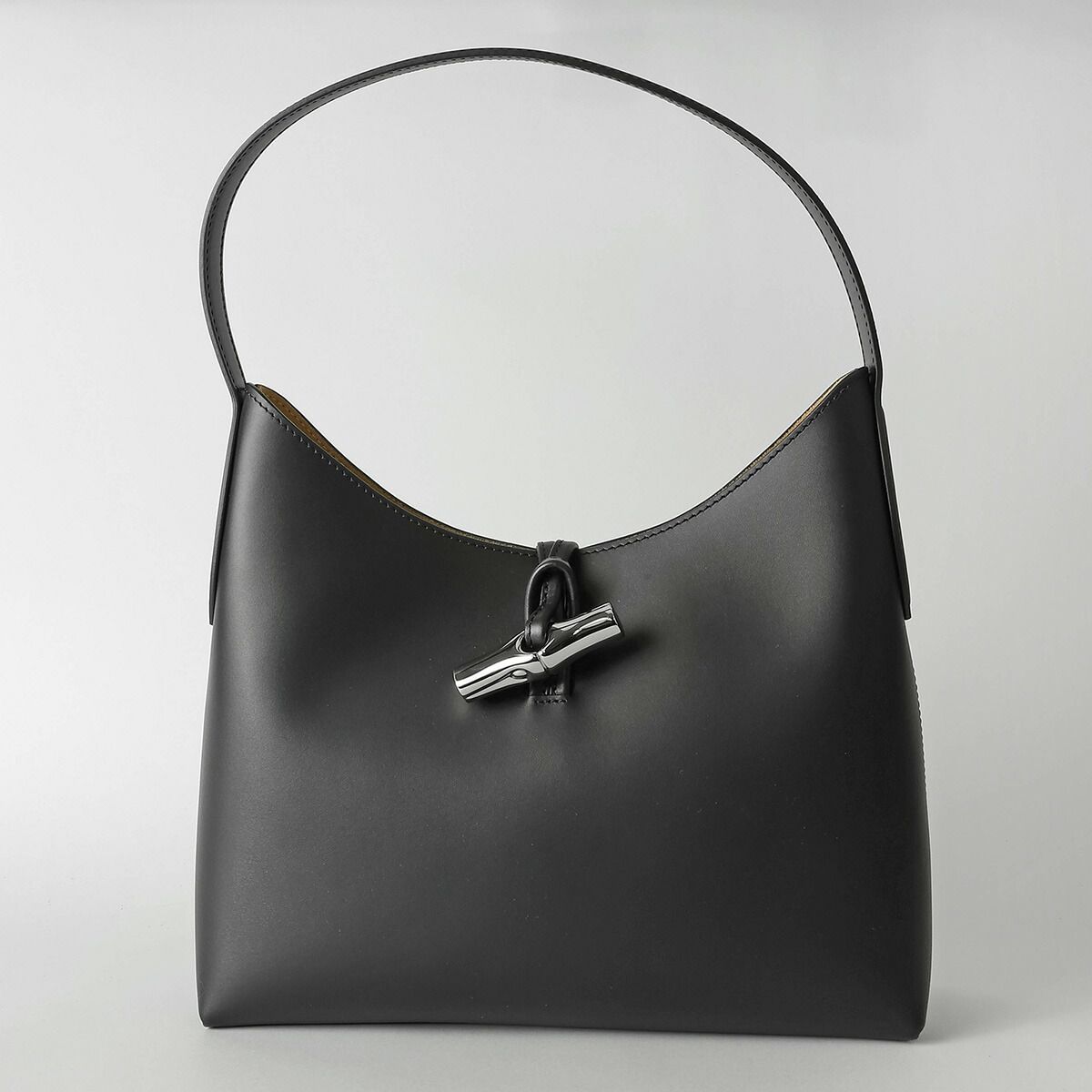 新品 ロンシャン LONGCHAMP ハンドバッグ ロゾ ボックス ショルダー 