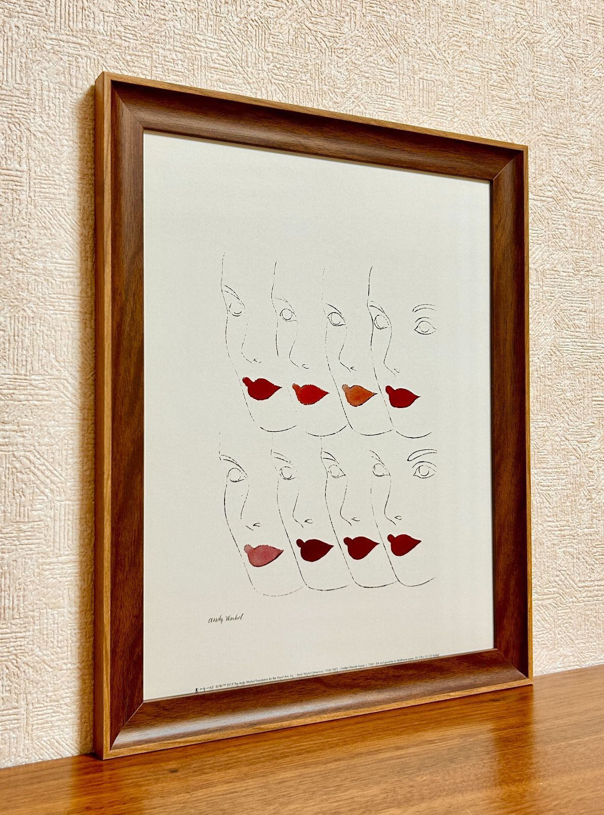 新品額縁付アートポスター(BRUCE MCGAW GRAPHICS)アンディ・ウォーホル