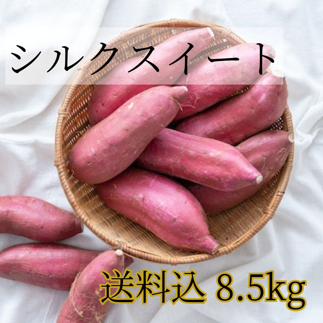 シルクスイート さつまいも 約8.5キロ S・M・Lサイズ 農薬 化学肥料不使用 直送