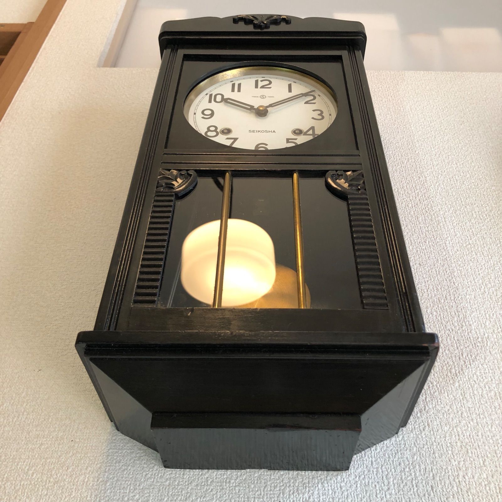 1950s 精工舎 8日巻 振り子時計 ボンボン時計 分解清掃注油済
