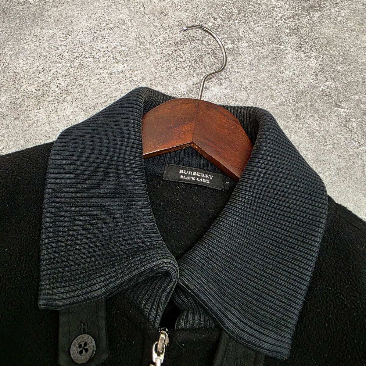 ☆BURBERRY BLACK LABEL( バーバリー ブラックレーベル ) ドンキー襟 