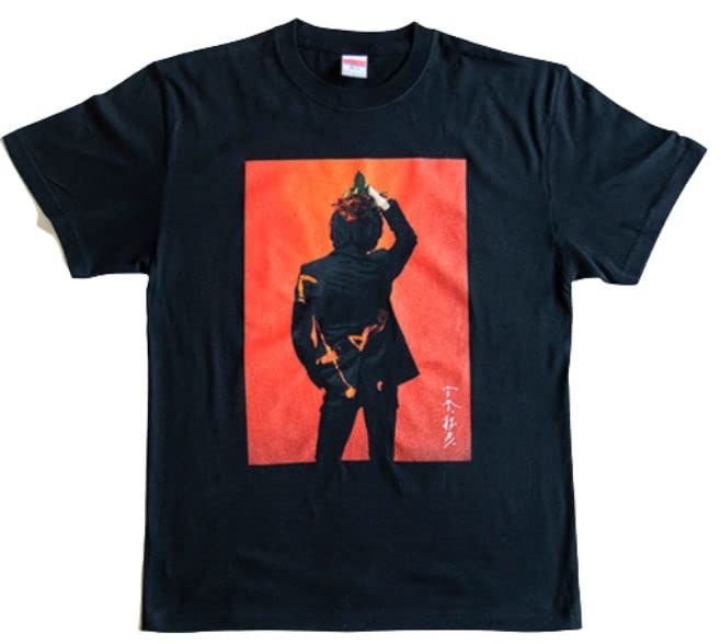 宮本浩次 エレファントカシマシ 宮本 独歩 公式グッズ PHOTO Tシャツ 黒 XL XL