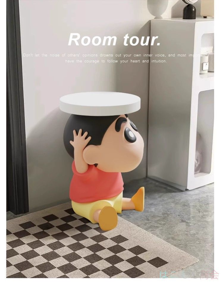 クレヨンしんちゃん ぶりぶりざえもん ローテーブル 高さ50cm クレヨン