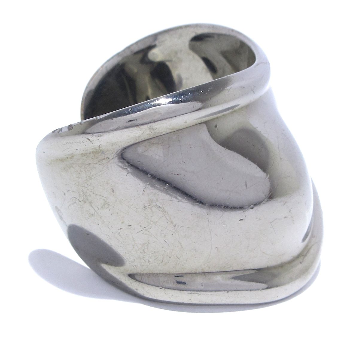 TIFFANY-Co. ティファニー バングル ボーンカフ シルバー