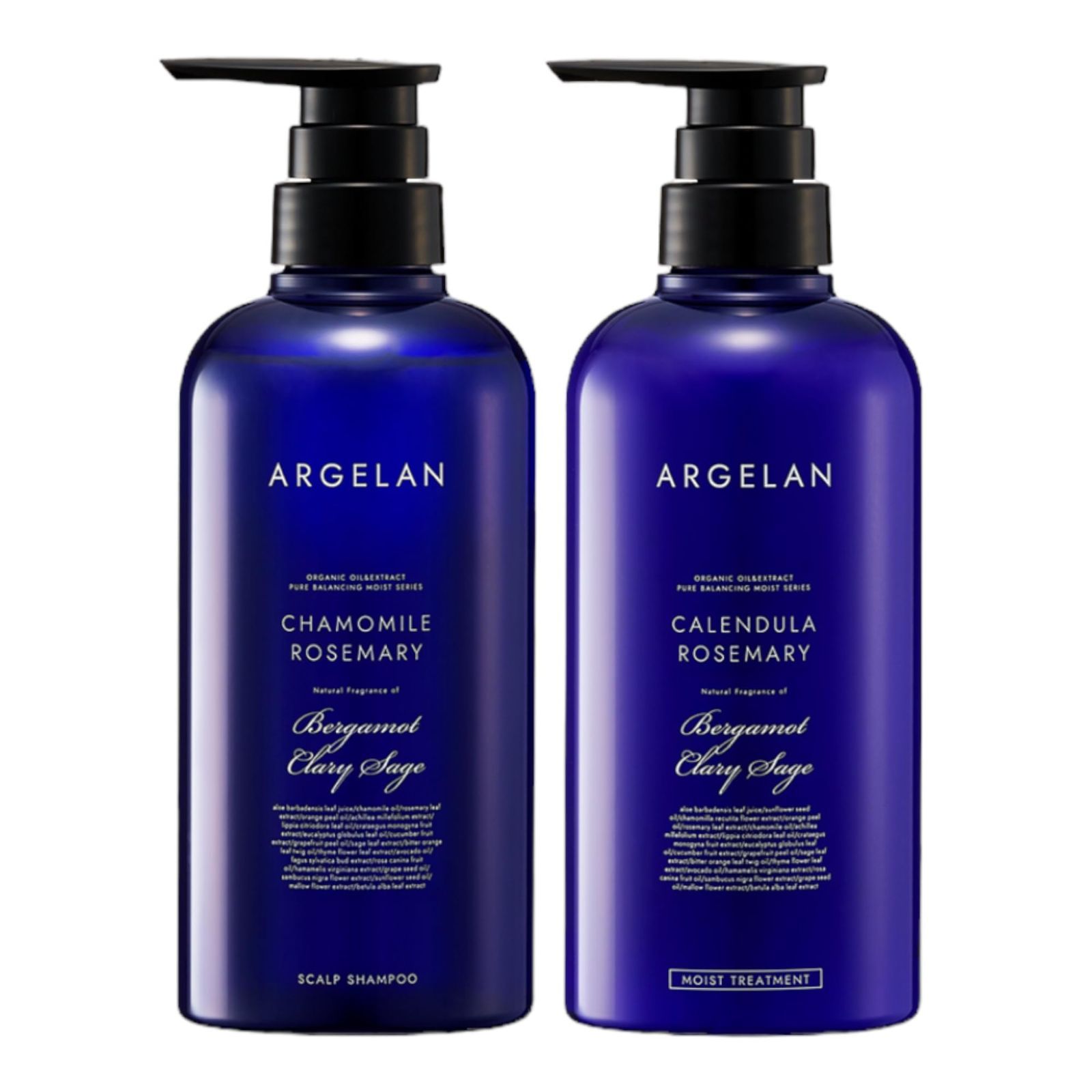 アルジェラン オーガニック バランシング スカルプ シャンプー 本体 500ml トリートメント 本体 500ml