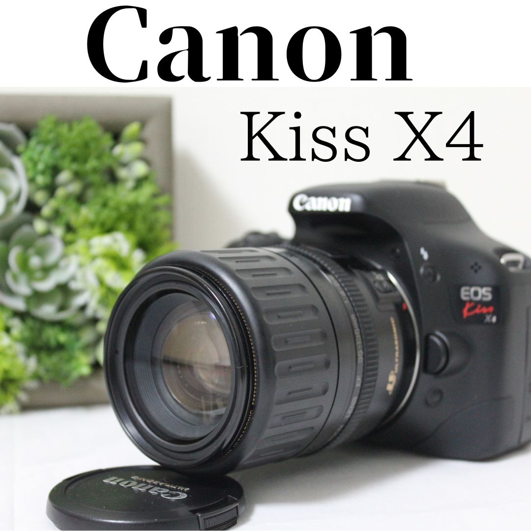 Canon Kiss x4 レンズキット 初心者おすすめ✨ 動画撮影可 高画質✨