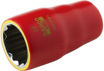 バーコ(BAHCO)【7800DMV19】1000V絶縁仕様ソケット1／2 19mm