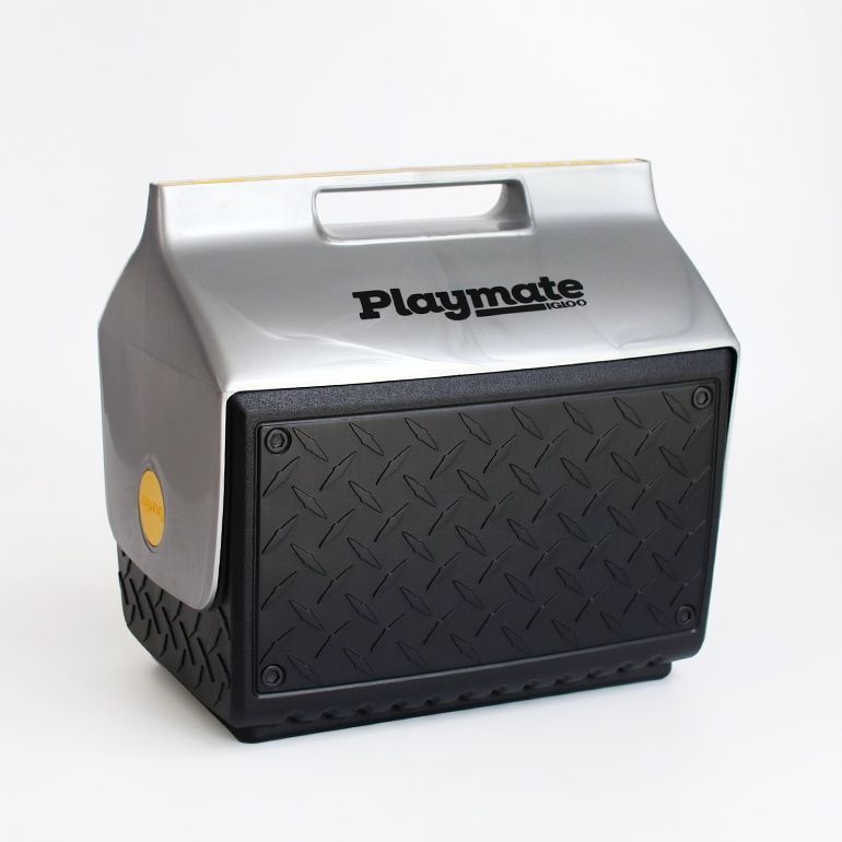 【新品】【1点販売】IGLOO[イグルー] PLAYMATE THE BOSS クーラーボックス (13L)シルバー ブラック [クーラーボックス ワンハンドル プラスチック ピクニック アウトドア レジャー おしゃれ アメリカ製]