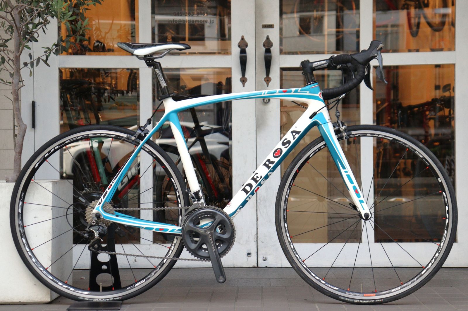 デローザ DE ROSA アイドル IDOL 2015モデル 54.5サイズ シマノ アルテグラ 6800 11S カーボン ロードバイク 横浜店