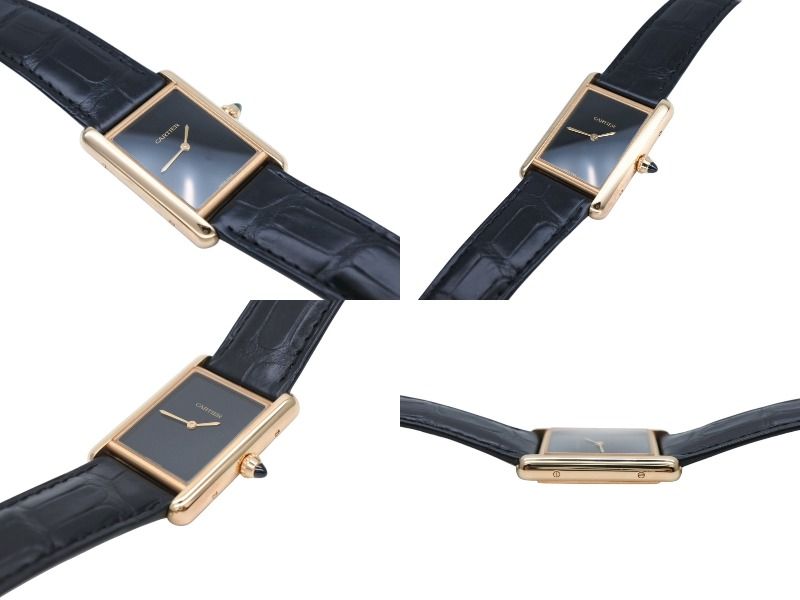 新品同様 Cartier カルティエ タンクルイカルティエ LMサイズ WGTA0091