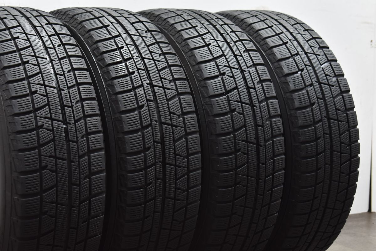 【美品】ABATIS 15in 6J +43 PCD114.3 ヨコハマ アイスガード5PLUS iG50+ 195/65R15 ノア ヴォクシー ステップワゴン セレナ プレマシー