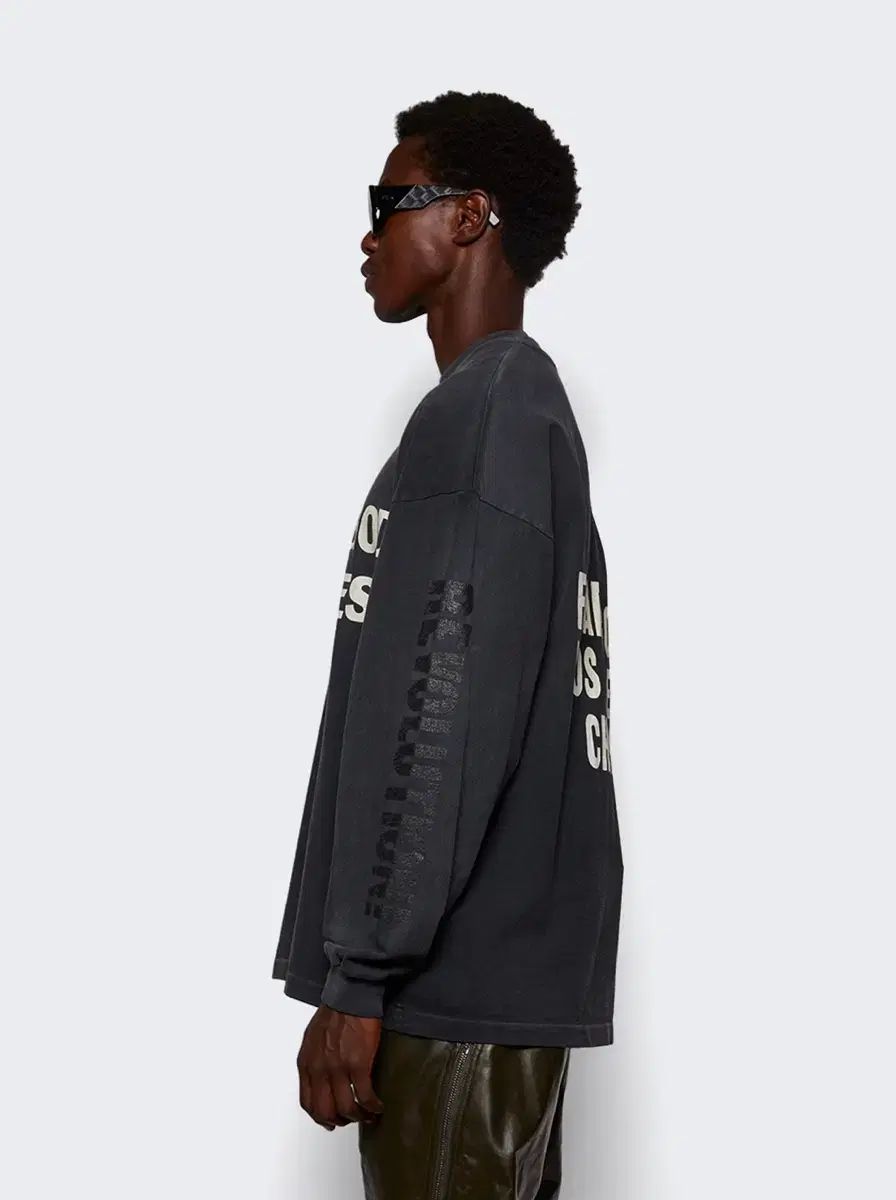 FEAR OF GOD フィアオブゴッド 8TH リラックスド ディサイプル LS Tシャツ 黒
