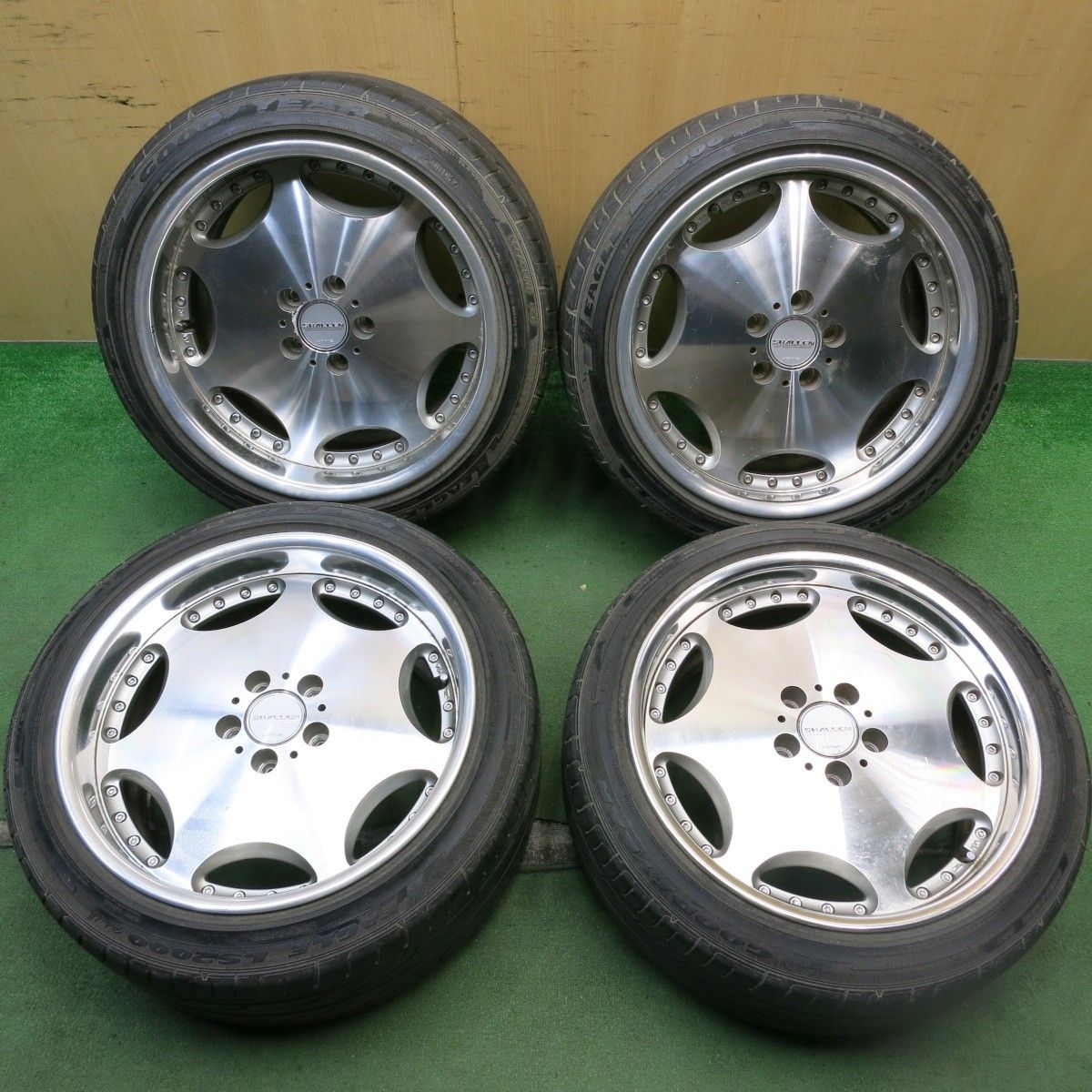 シャレンAX　18インチ 楽天市場】AME(エーエムイー) SHALLEN AX(シャレンAX) 7.5Jx18 +