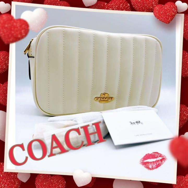 6★新品未使用☆COACH ジェスクロスボディ・黒　キルティング 6☆新品未使用☆COACH ジェスクロスボディ・黒 キルティングの通販はau