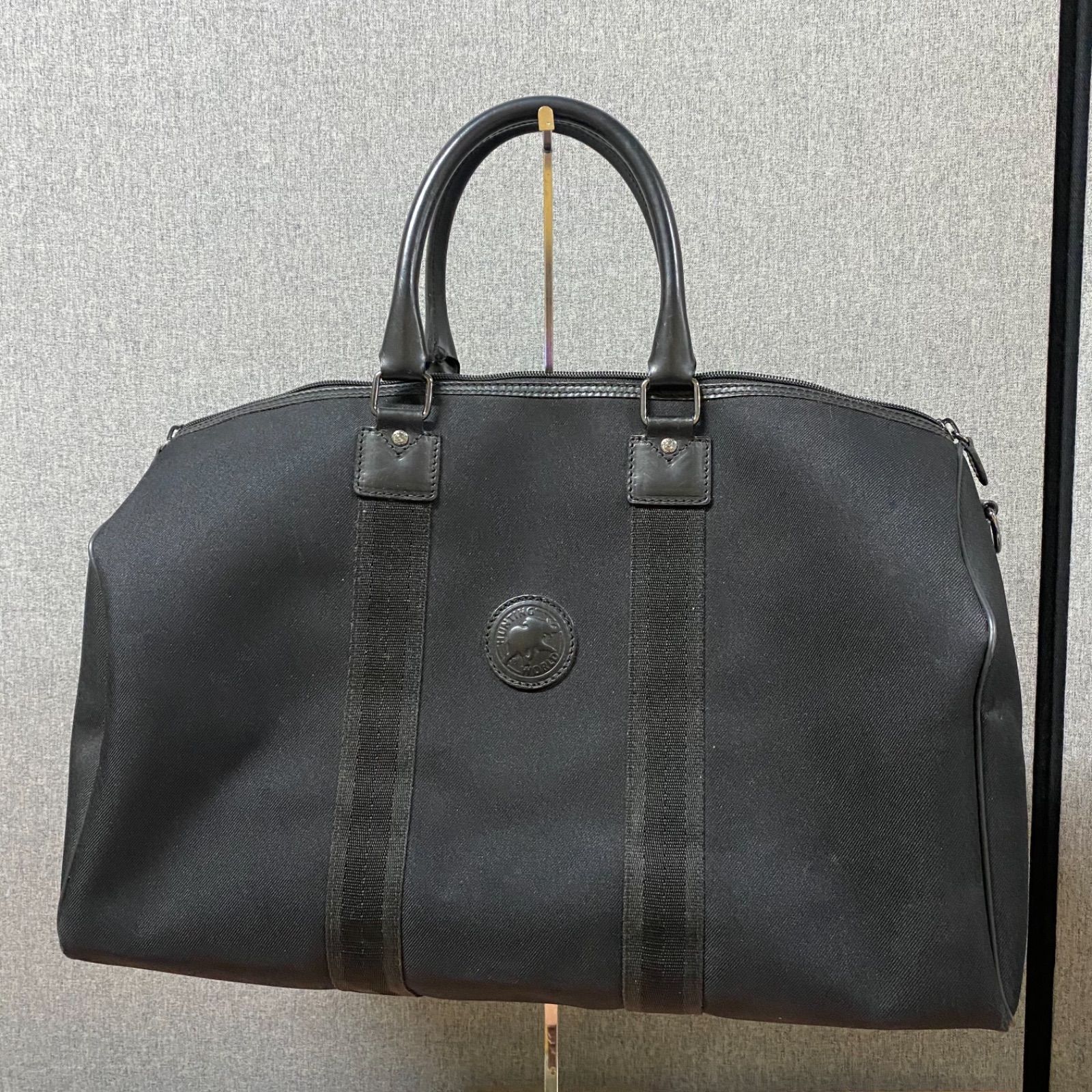 【美品】HUNTING WORLD ハンティングワールド　ボストンバッグ2way 楽天市場】【バッグ】 HUNTING WORLD ハンティング ワールド