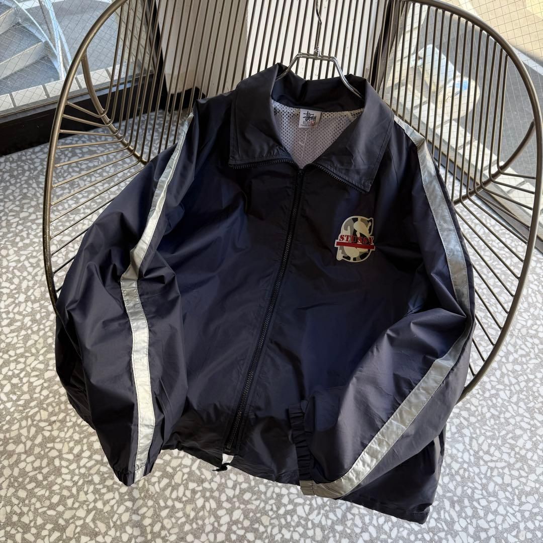 stussy / 90s usa製 nylon jacket 【オールドステューシー、Sカモ 
