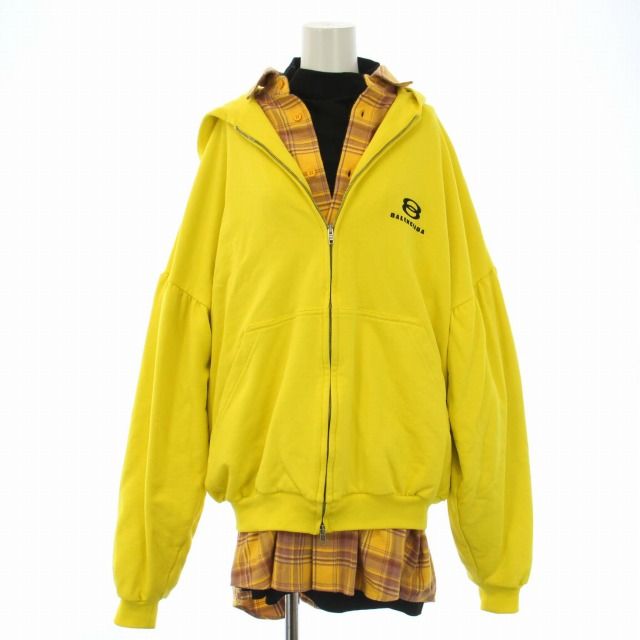 バレンシアガ BALENCIAGA Unity Sports Icon Layered Hoodie 