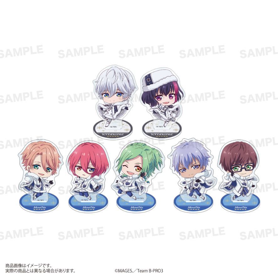 【新品・公式】B-PROJECT ～熱烈＊ラブコール～ トレーディングアクリルスタンド A（きゃらほっぴん！）【コンプリートBOX】 公式グッズ colleize コレイズ