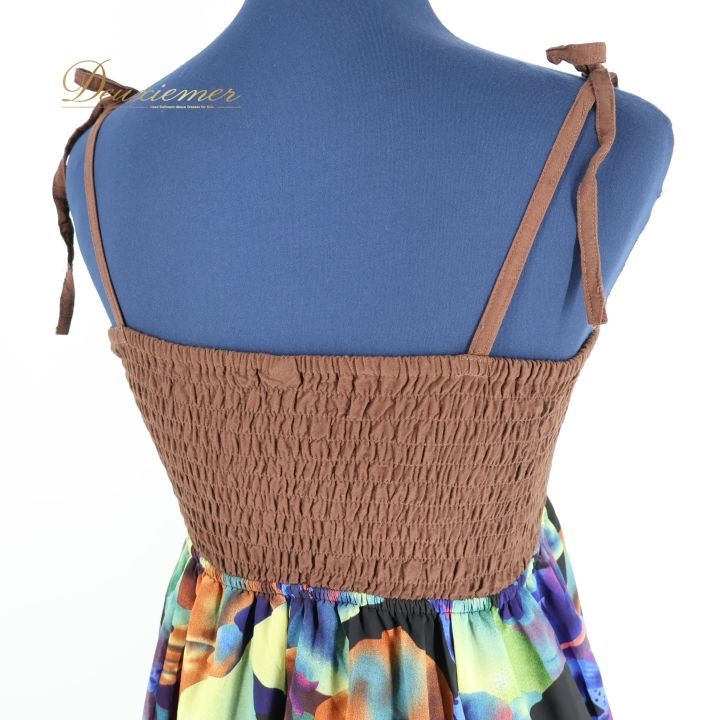 kamele Aloha フラダンス 青系マーブル模様ドレス アクセサリー付き kamele Aloha フラダンス 青系マーブル模様ドレス アクセサリー