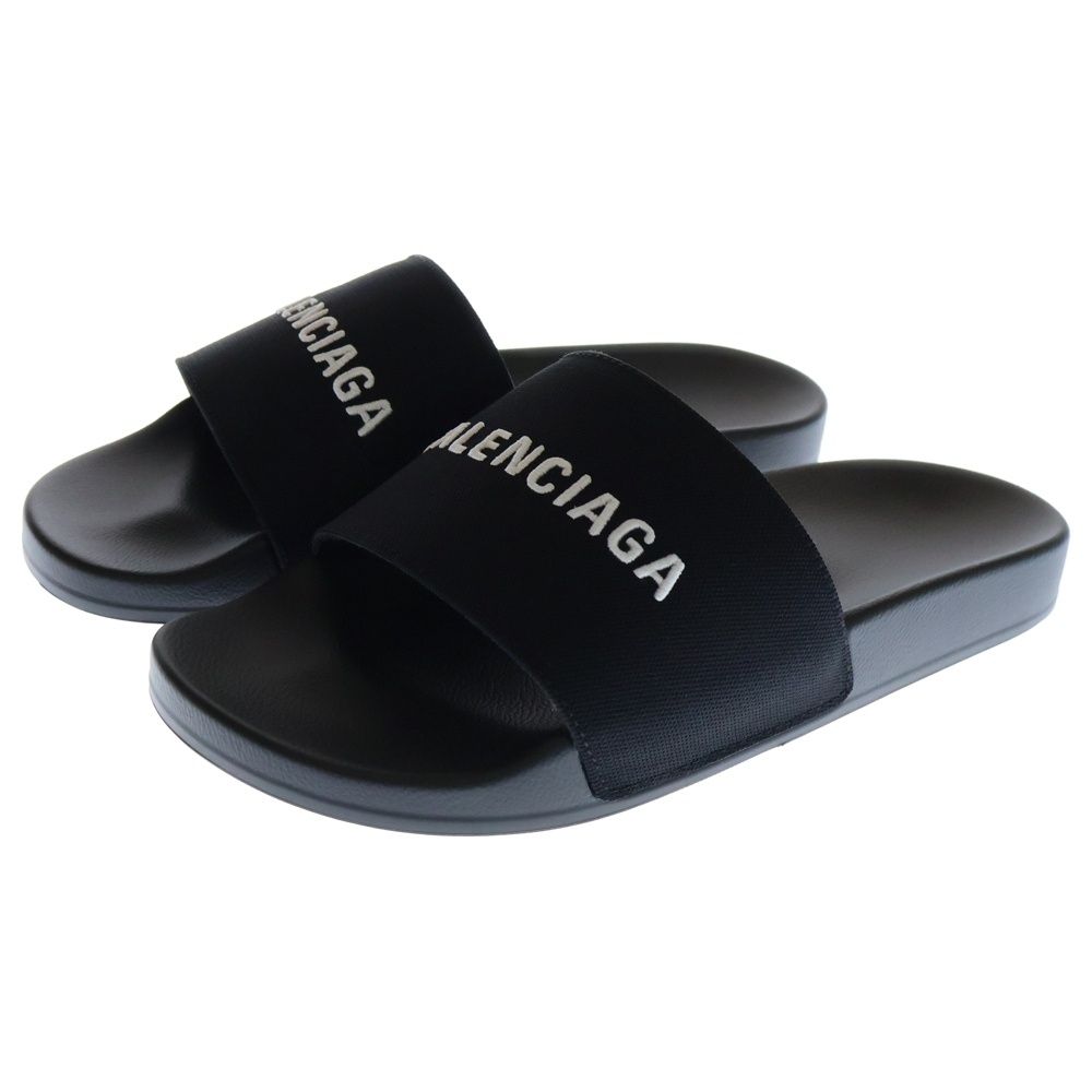 ★Balenciaga★BB ロゴ プール スライド サンダル BALENCIAGA (バレンシアガ) POOL SLIDE プール スライド ロゴ
