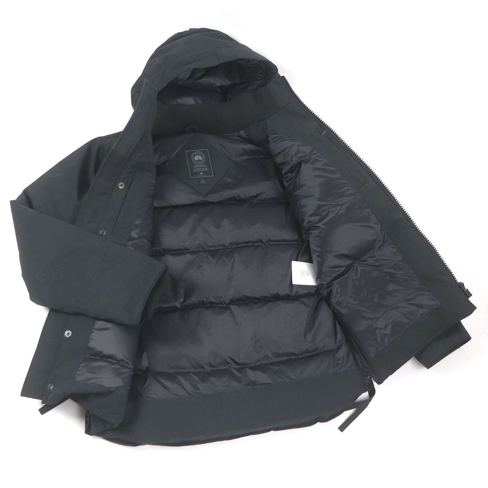 美品□CANADA GOOSE カナダグース 4550MB Maitland Parka ブラック 