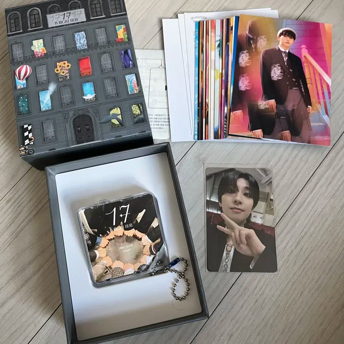 seventeen セブチkit Ver.  キット トレカ ウォヌ KiT【ウォヌ】seventeen THIS MAN フォトカード トレカ キット