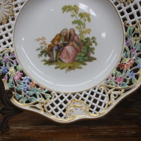 美術品・アンティーク・コレクション 極美品 マイセン Meissen