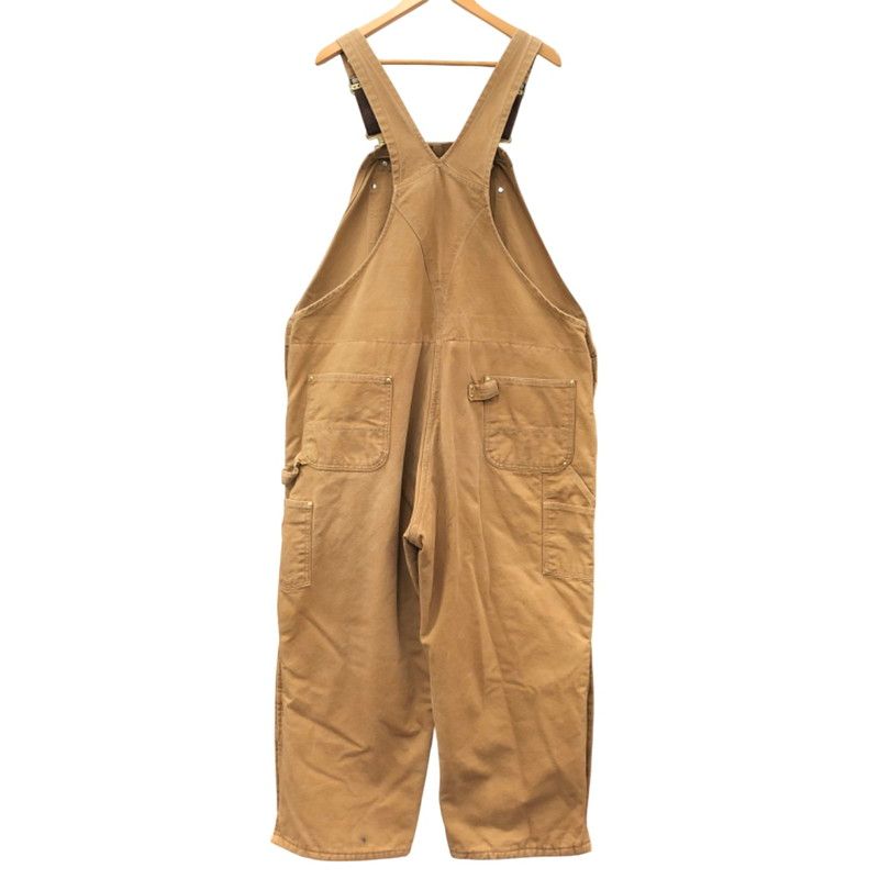 品 Carhartt カーハート ダック地 オーバーオール ボトムス オールインワン ワークパンツ ワークウェア 古着 157-251016-rs-07-fur
