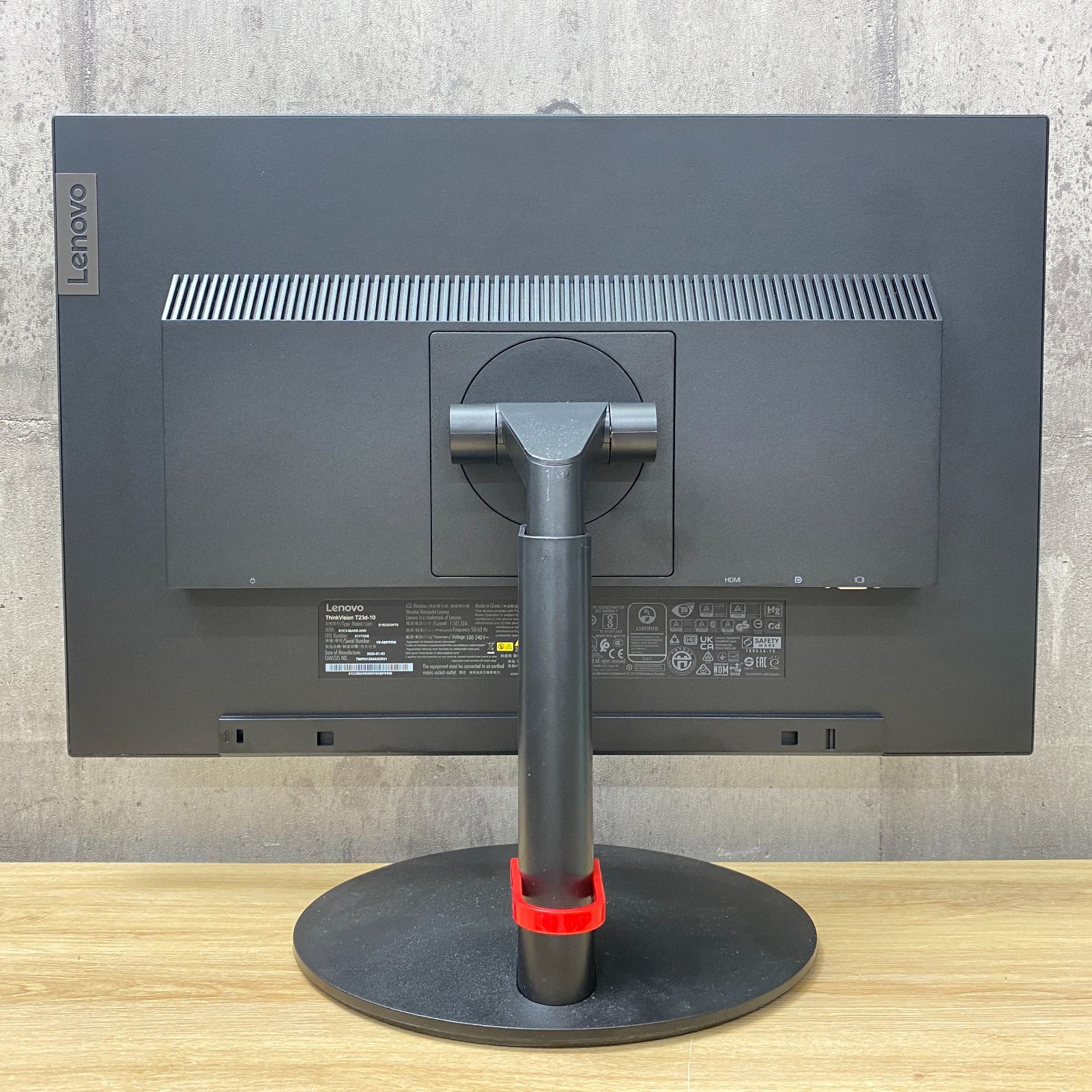 レノボ ThinkVision T23d-10 22.5型ワイド WUXGA ②